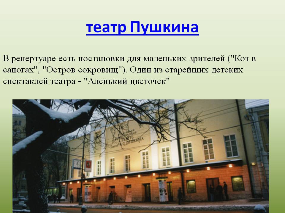 Педагогический проект Детские театры Слайд 4