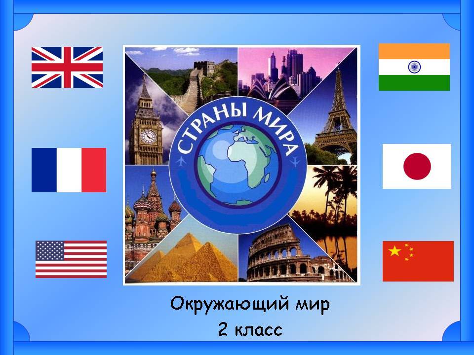 Урок окружающего мира 2 класс страны мира с презентацией