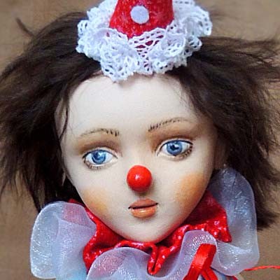Авторская кукла Клоун