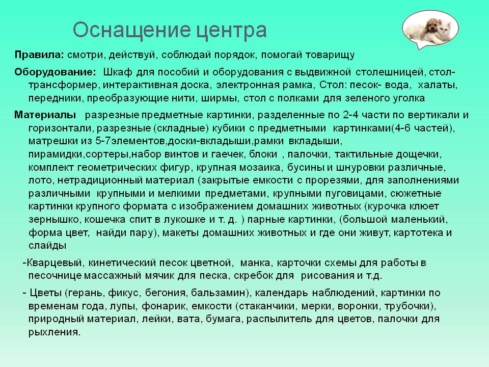 Проект развивающей предметно-пространственной среды Слайд 10