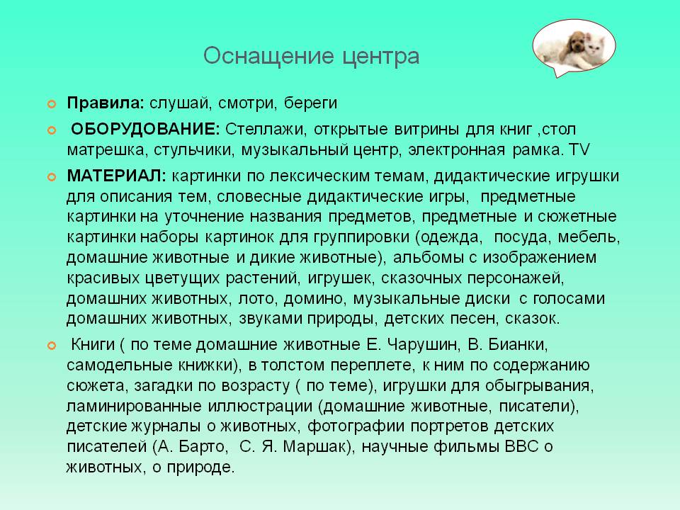 Проект развивающей предметно-пространственной среды Слайд 12