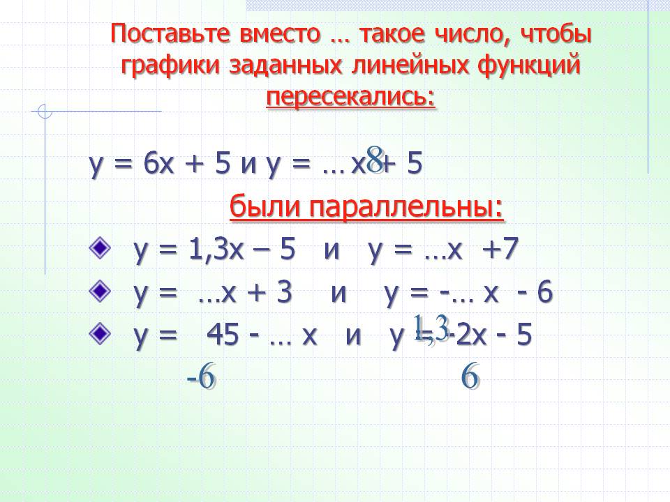 Урок алгебры в 7 классе Слайд 22