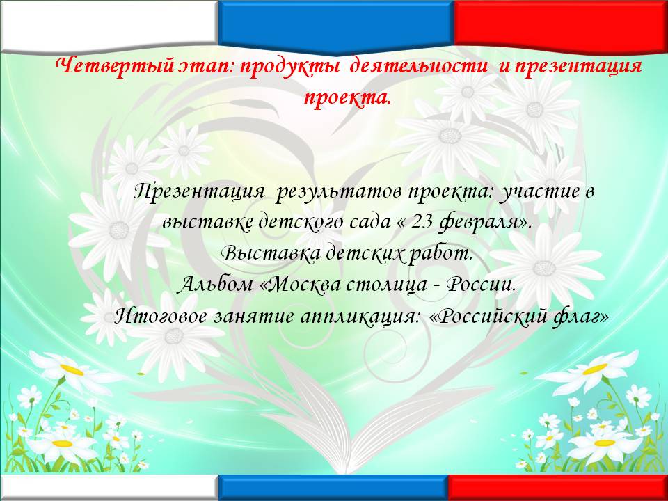 Проект Мое отечество Россия Нравственно-патриотическое воспитание Слайд 13