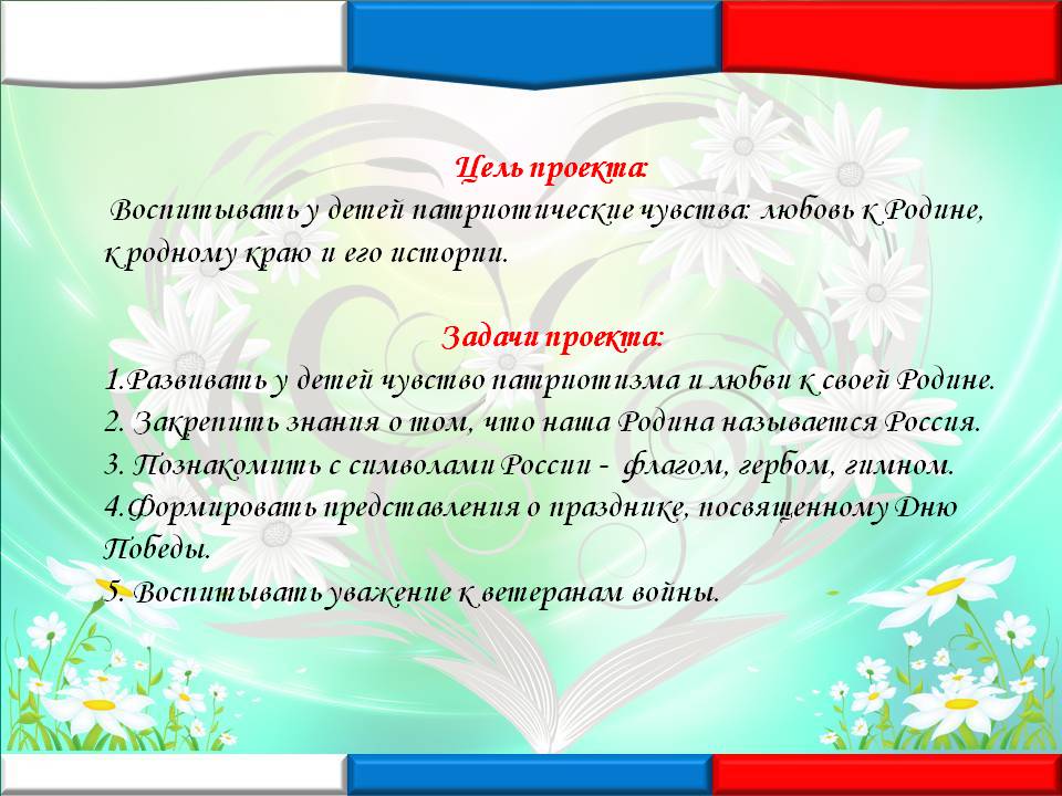 Проект Мое отечество Россия Нравственно-патриотическое воспитание Слайд 4