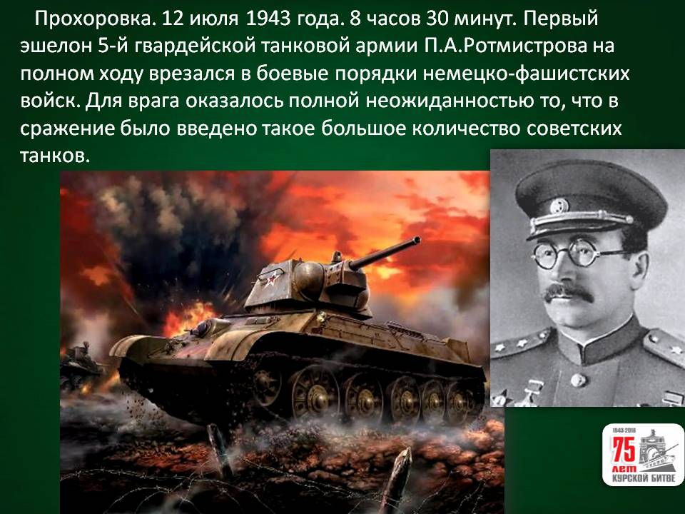 Курская битва Нравственно - патриотическое воспитание Слайд 23